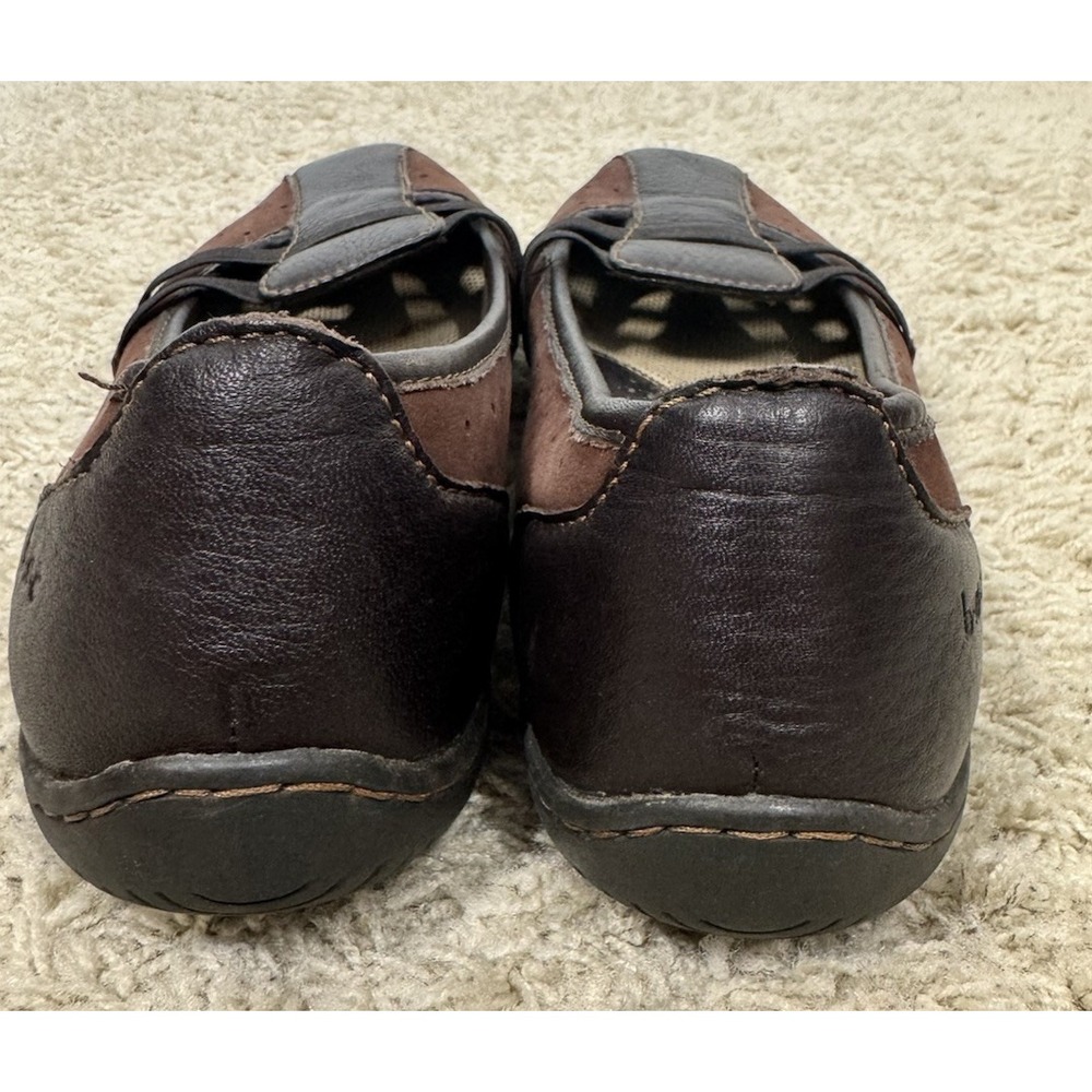 BOC Womens Maiken Slip On Mary Jane Ballet Flat Shoes Size 8 Brown Suede Comfort - Picture 7 of 12